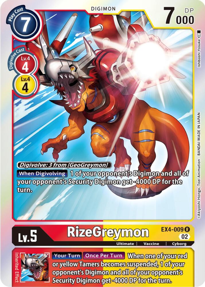 RizeGreymon card image