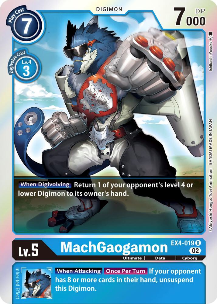 MachGaogamon card image