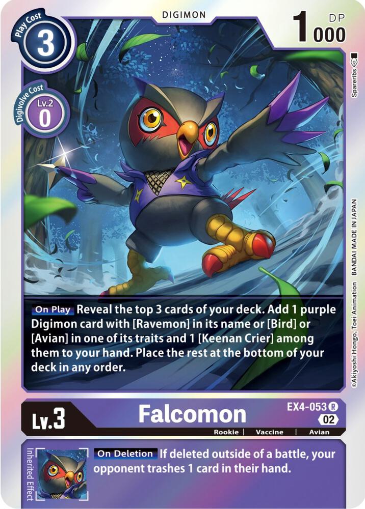 Falcomon card image