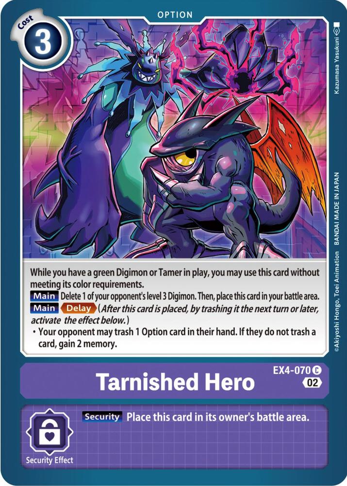 Tarnished Hero card image