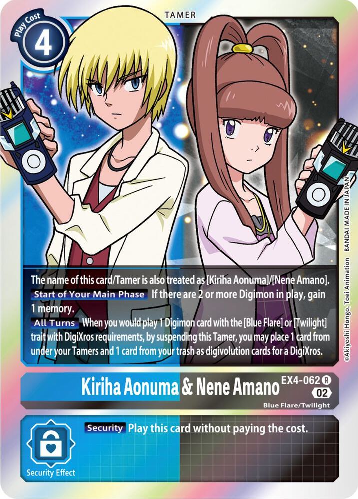 Kiriha Aonuma & Nene Amano card image
