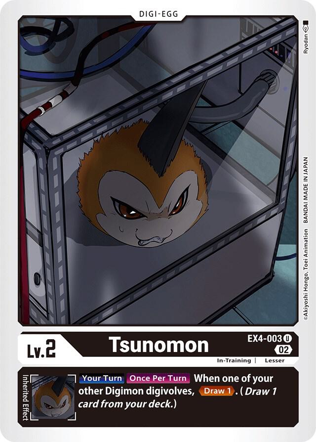 Tsunomon card image