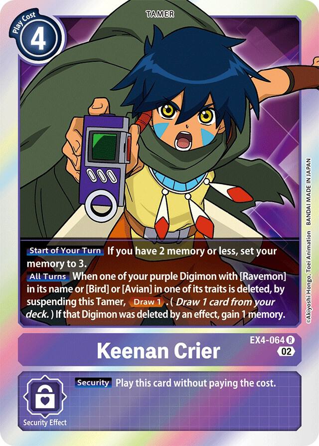 Keenan Crier card image