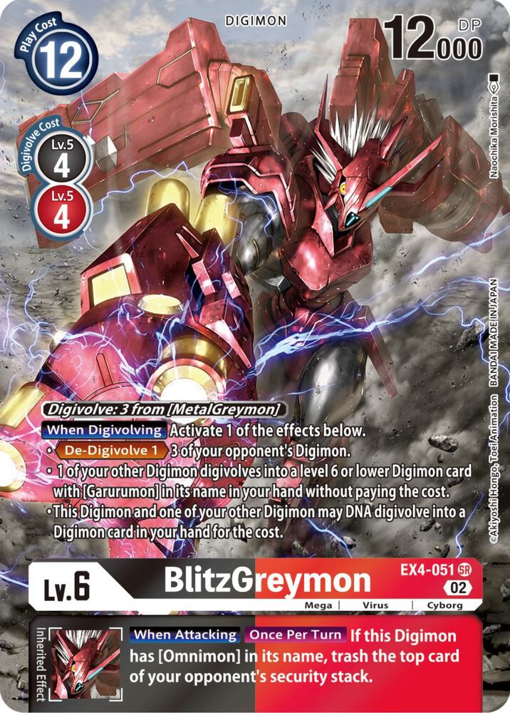 BlitzGreymon (Alternate Art) card image