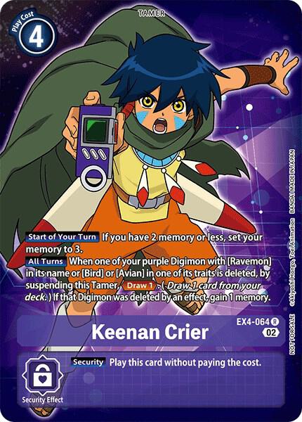 Keenan Crier (Alternate Art) card image