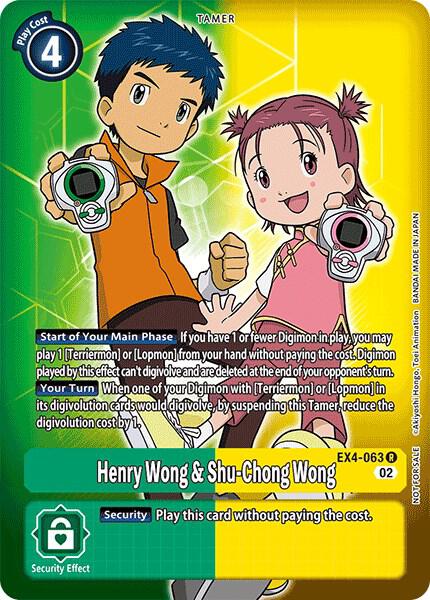 Henry Wong & Shu-Chong Wong (Alternate Art) card image