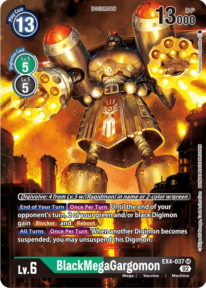 BlackMegaGargomon (Alternate Art) card image