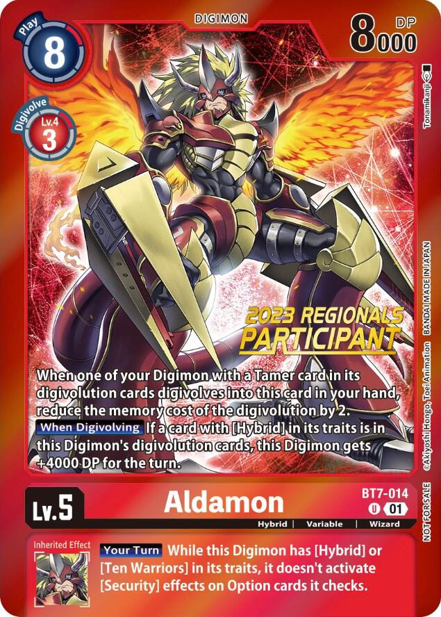 Aldamon (2023 Regionals Participant) card image