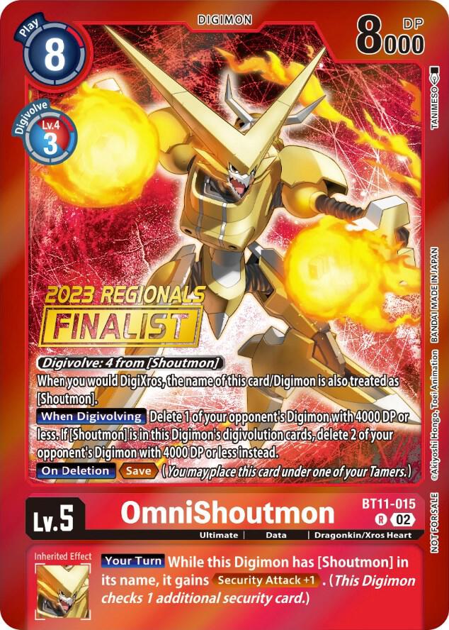 OmniShoutmon (2023 Regionals Finalist) card image