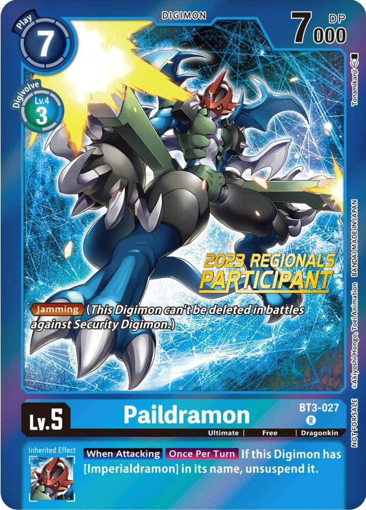 Paildramon (2023 Regionals Participant) card image