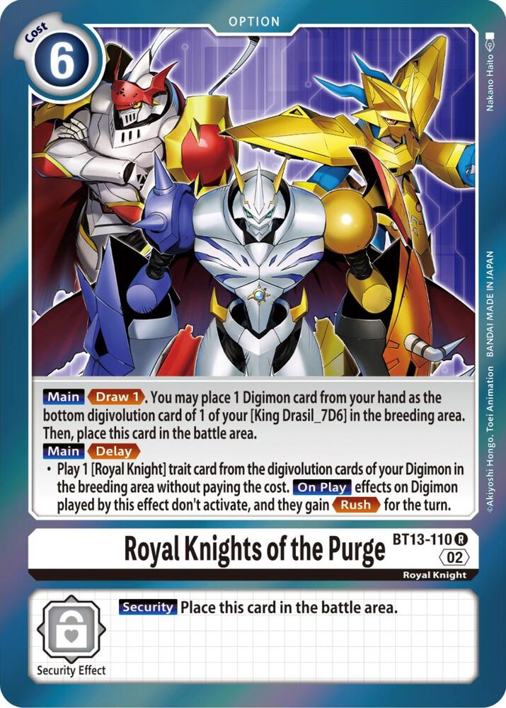 Royal Knights of the Purge card image
