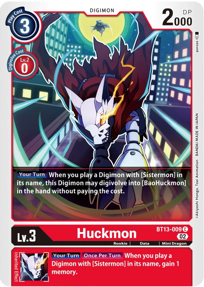 Huckmon card image