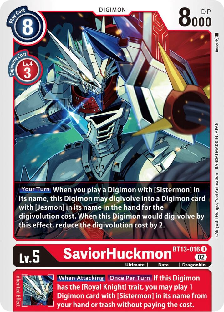 SaviorHuckmon card image