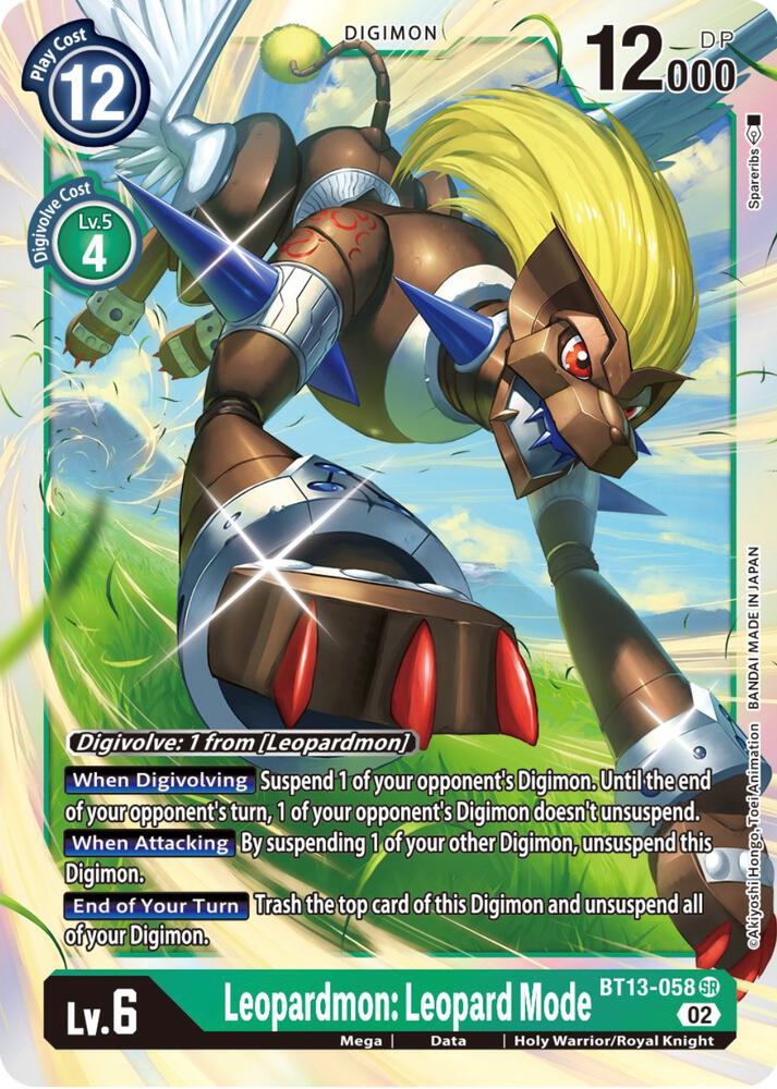 Leopardmon: Leopard Mode card image