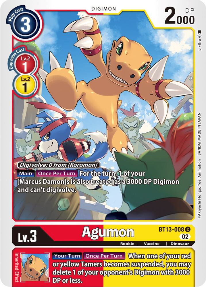 Agumon card image