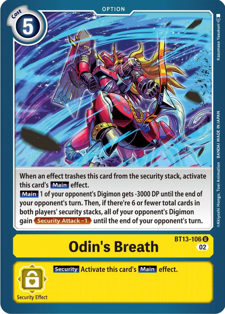 Odin's Breath card image