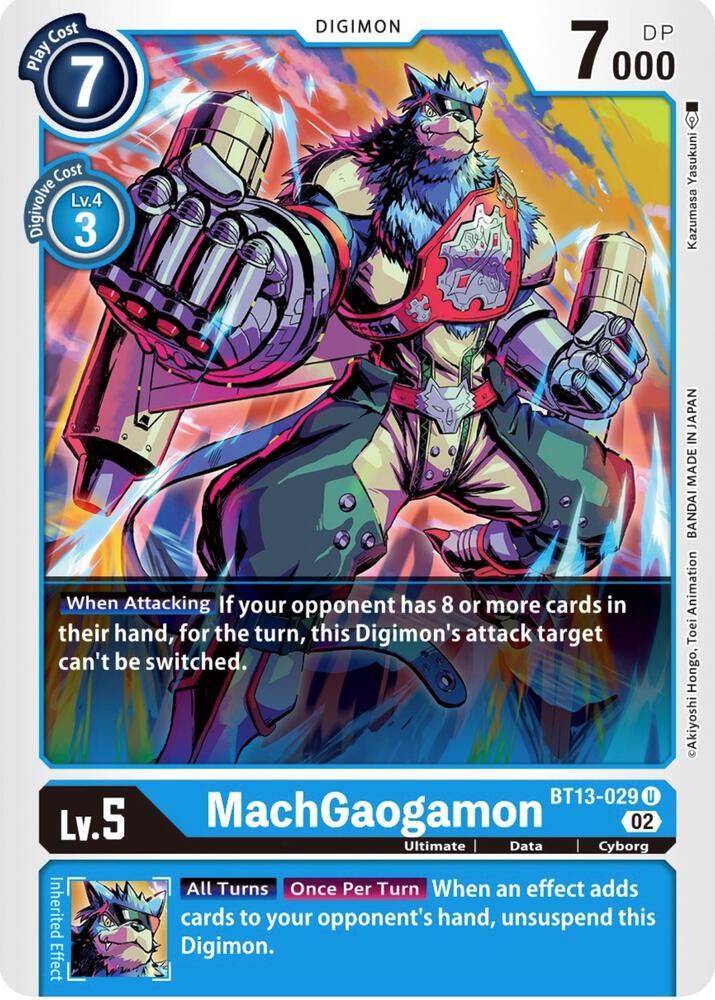 MachGaogamon card image