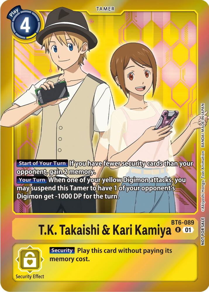 T.K. Takaishi & Kari Kamiya (Event Pack 5) card image