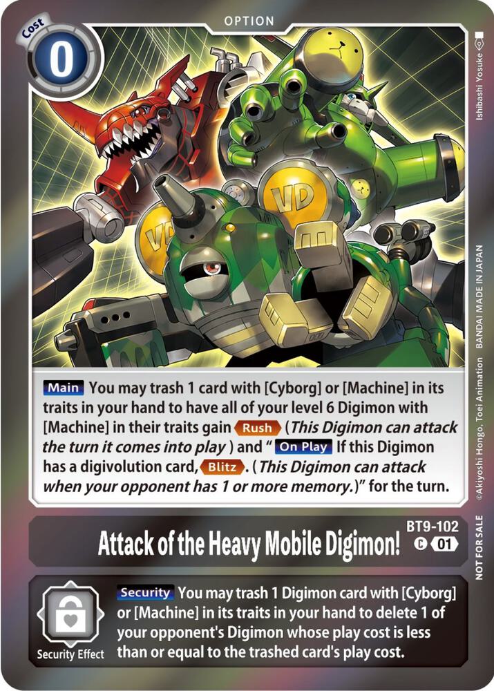 Attack of the Heavy Mobile Digimon! (Event Pack 5) card image
