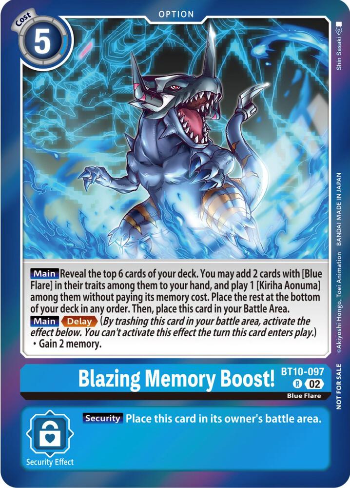 Blazing Memory Boost! (Event Pack 5) card image