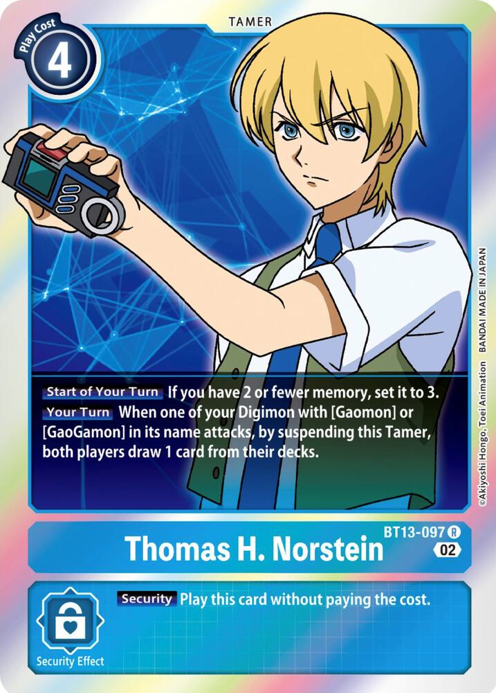 Thomas H. Norstein card image
