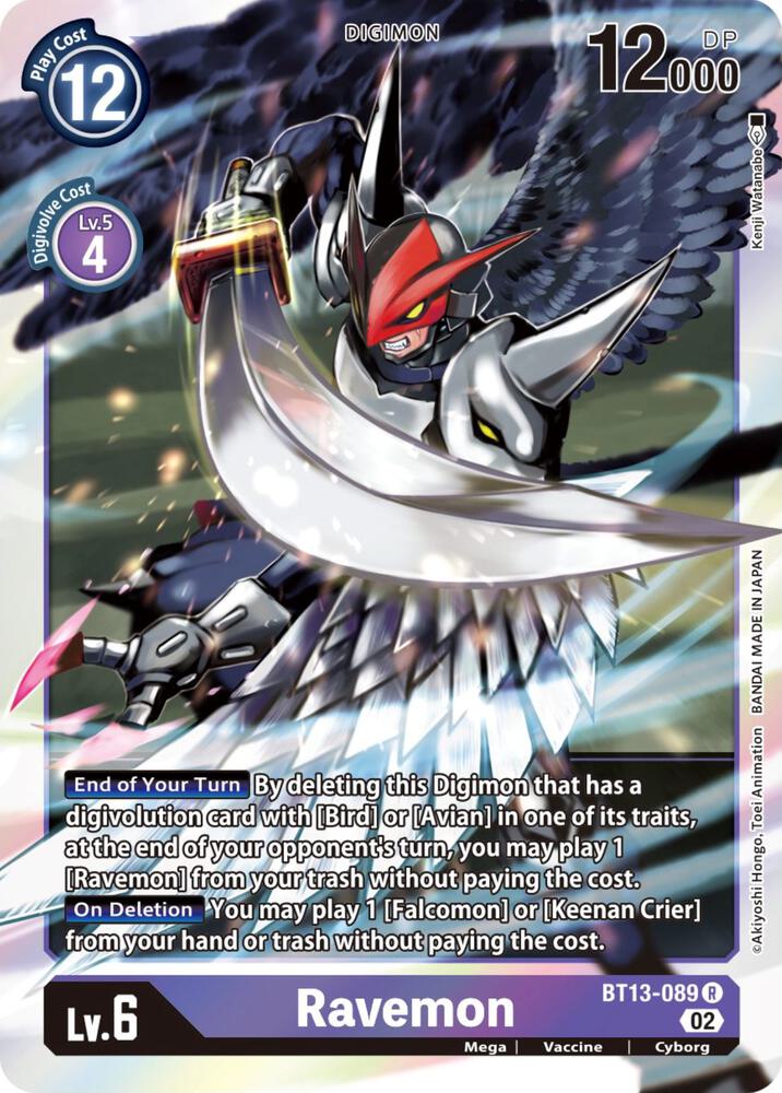 Ravemon card image