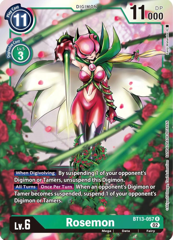 Rosemon card image