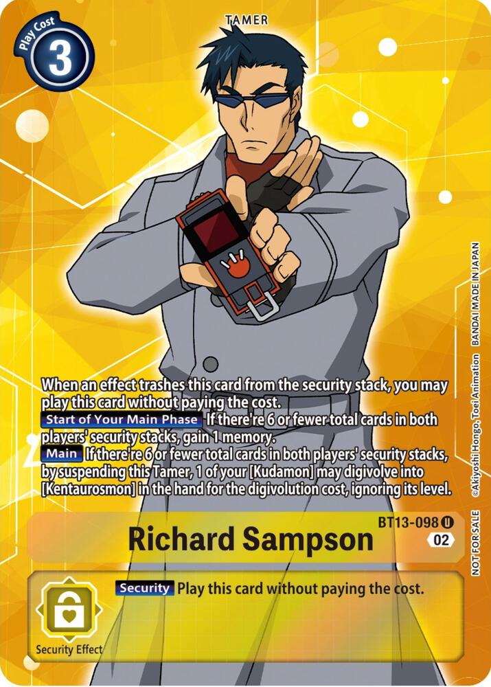 Richard Sampson (Box Topper) card image