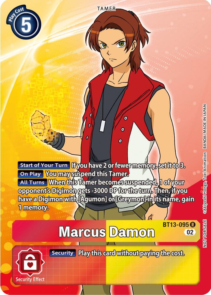Marcus Damon (Box Topper) card image
