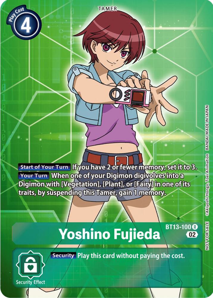 Yoshino Fujieda (Box Topper) card image