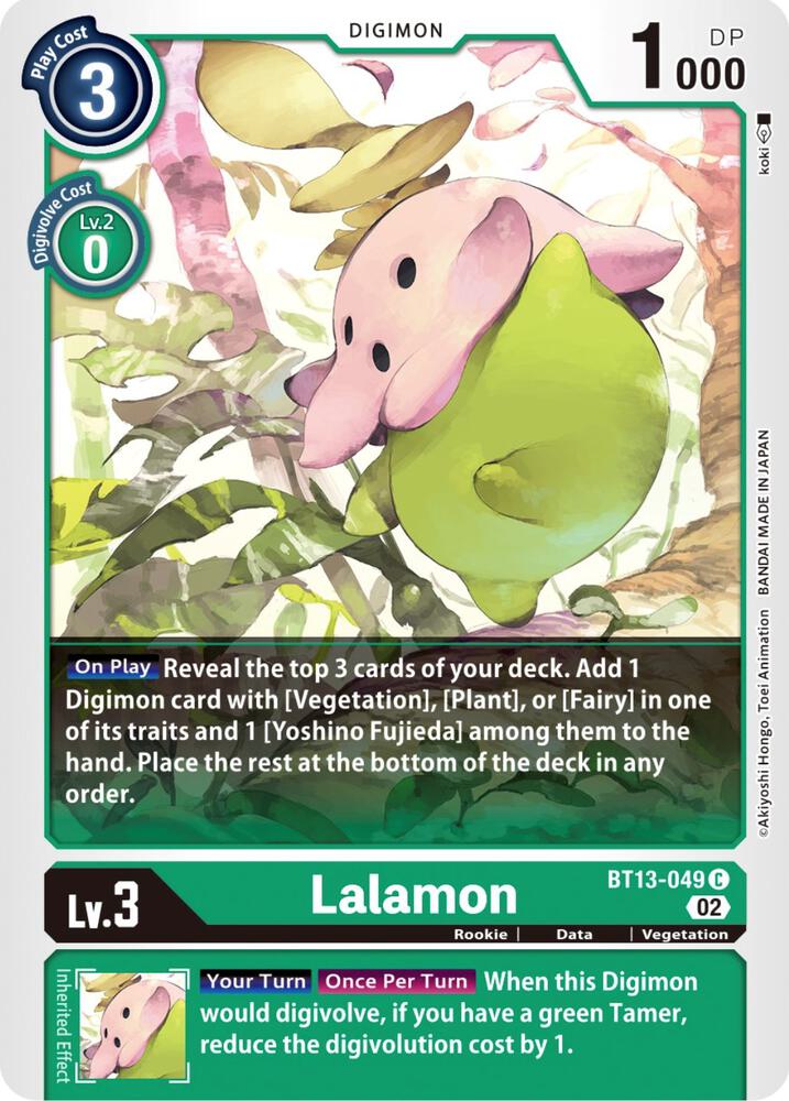 Lalamon card image