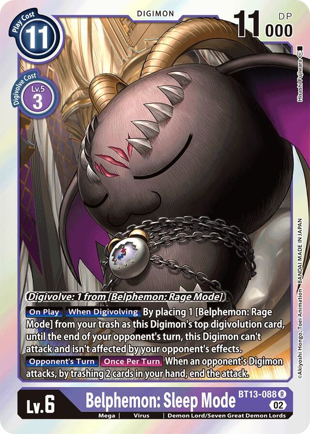 Belphemon: Sleep Mode card image