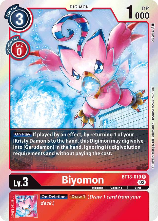 Biyomon card image