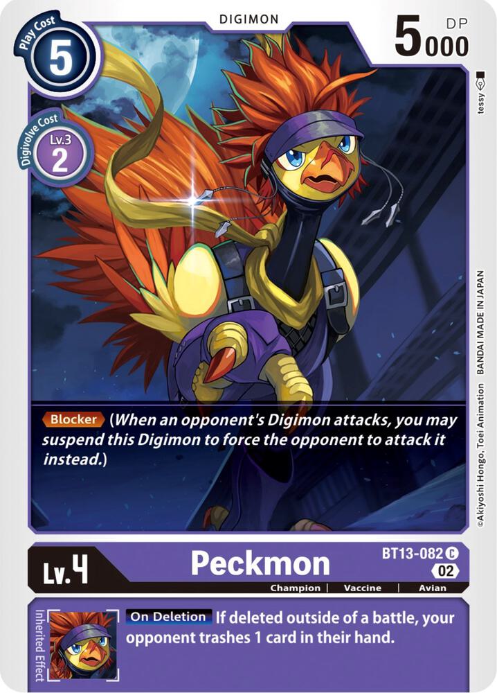 Peckmon card image