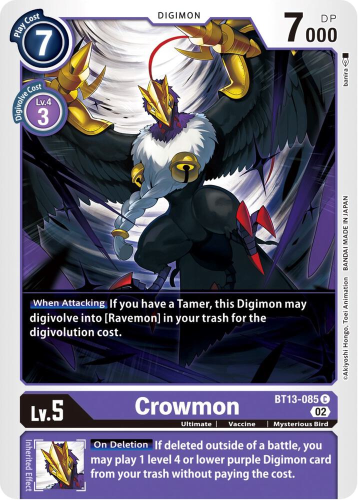 Crowmon card image
