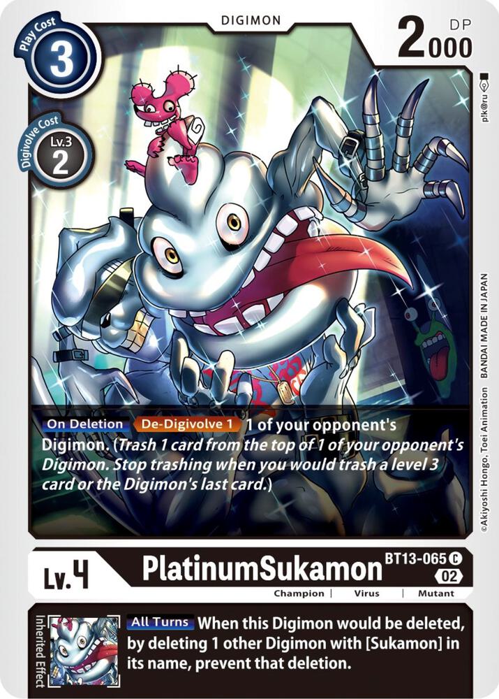 PlatinumSukamon card image