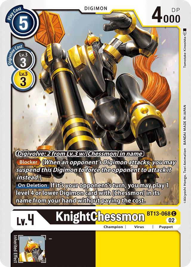 KnightChessmon BT13-068 card image