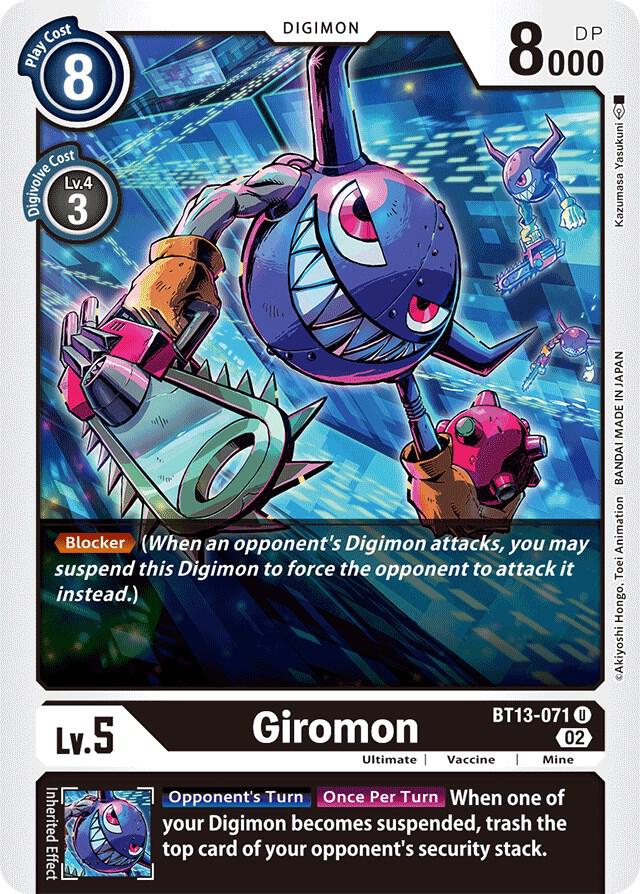 Giromon card image