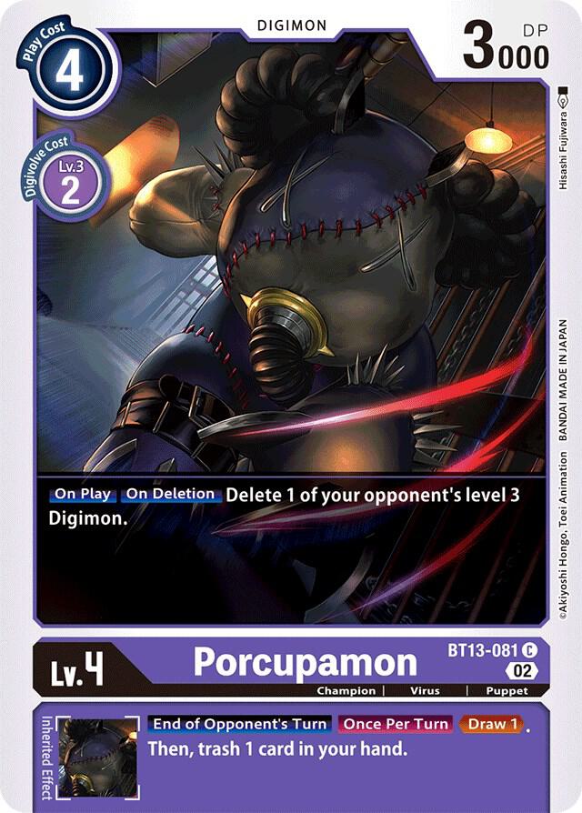 Porcupamon card image