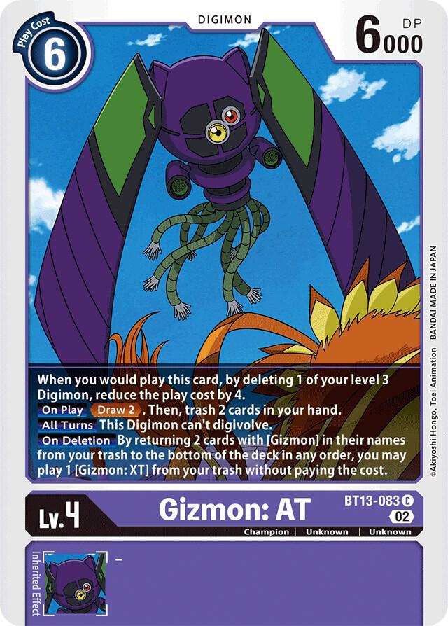 Gizmon: AT card image