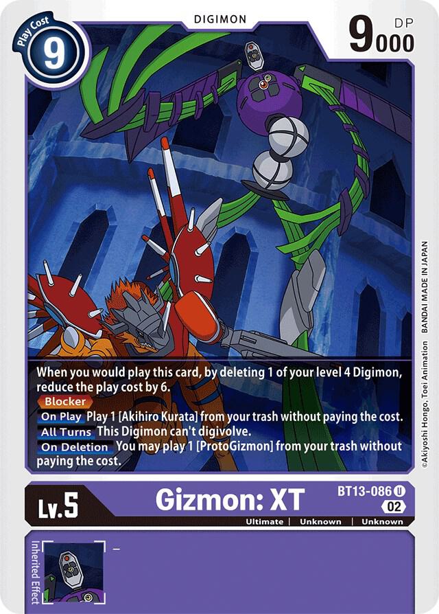 Gizmon: XT card image