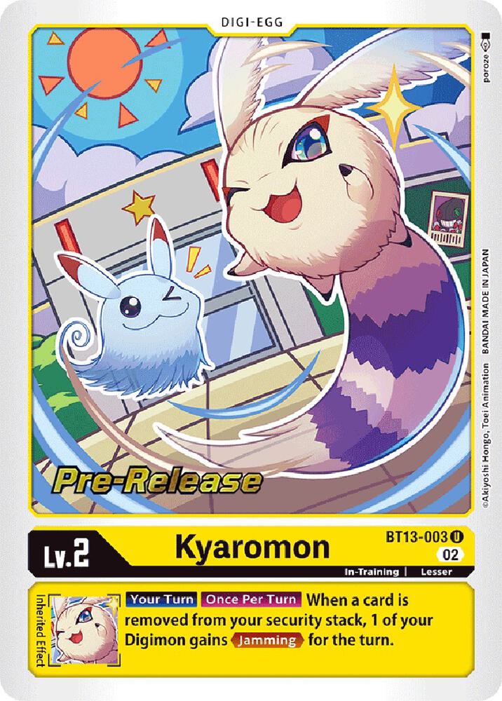 Kyaromon card image