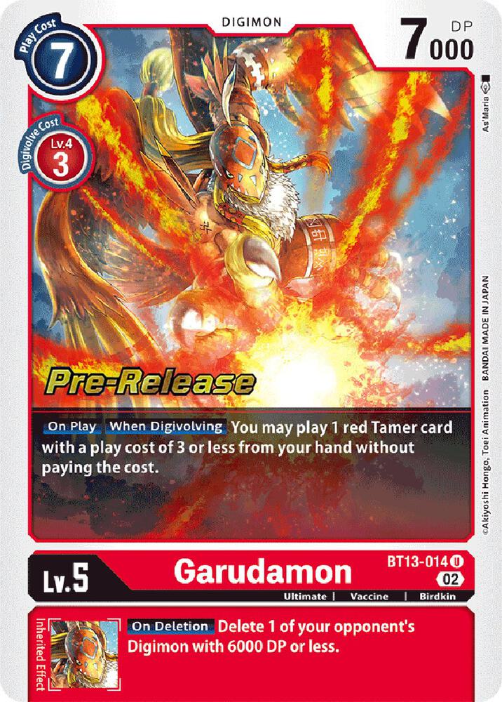 Garudamon card image