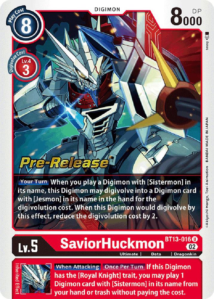SaviorHuckmon card image