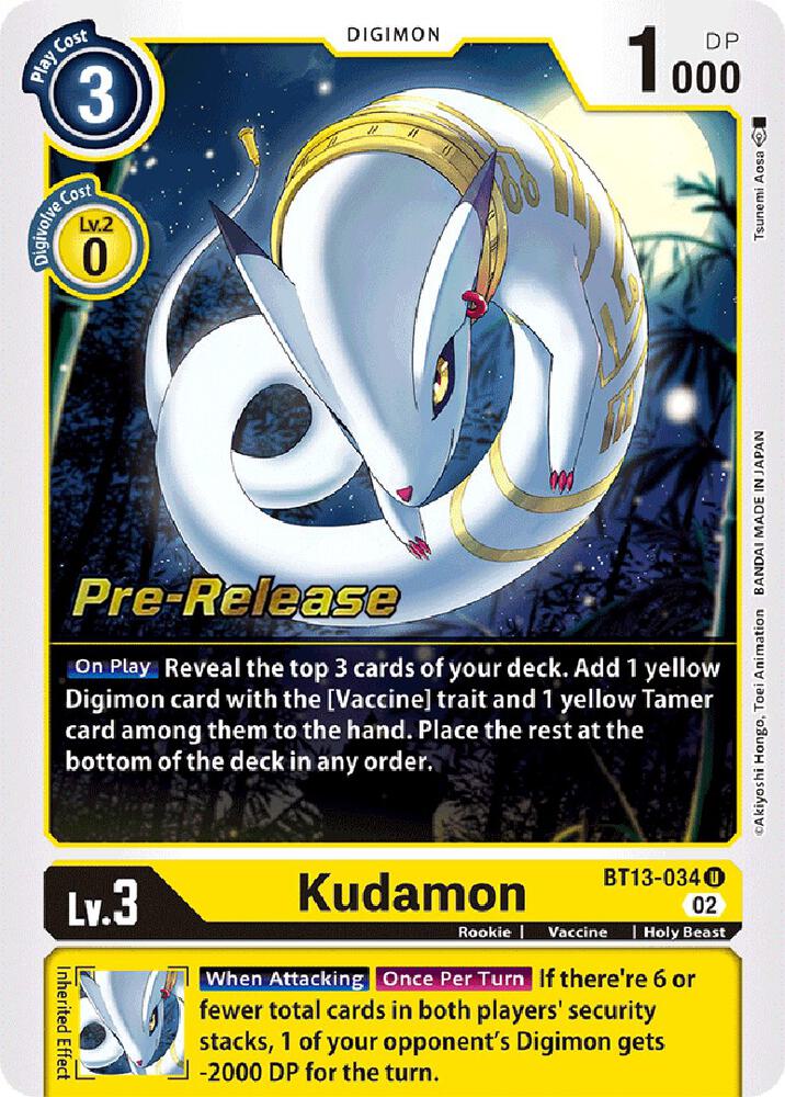 Kudamon card image