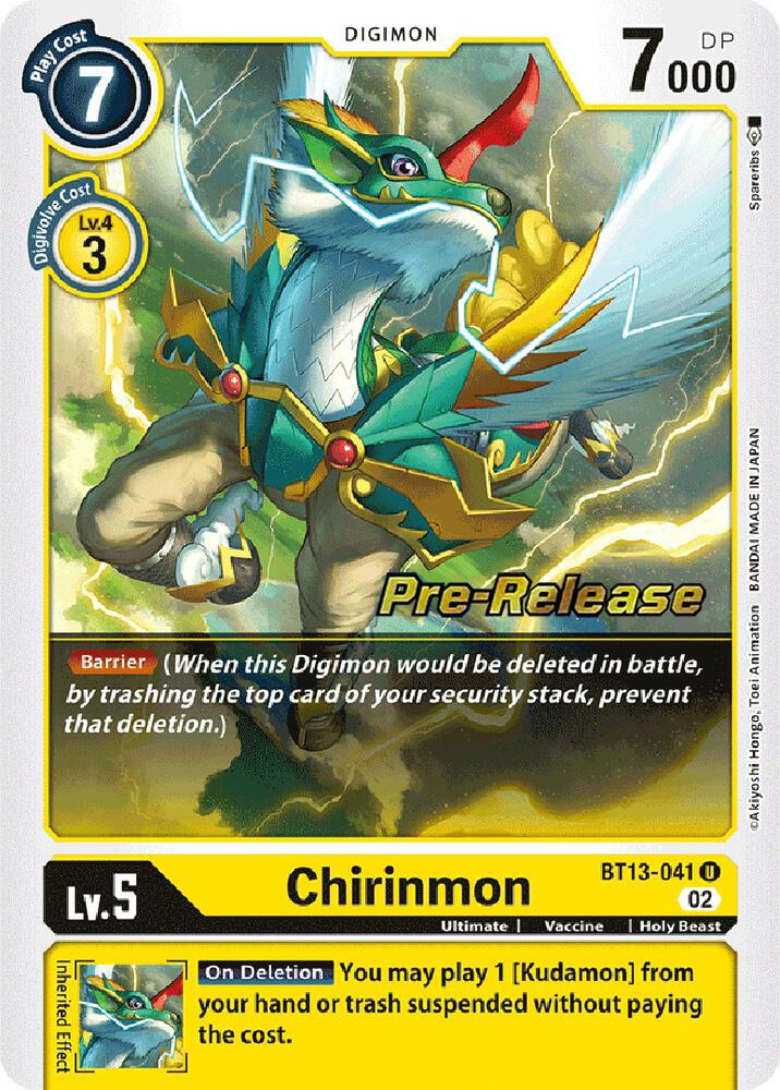 Chirinmon card image