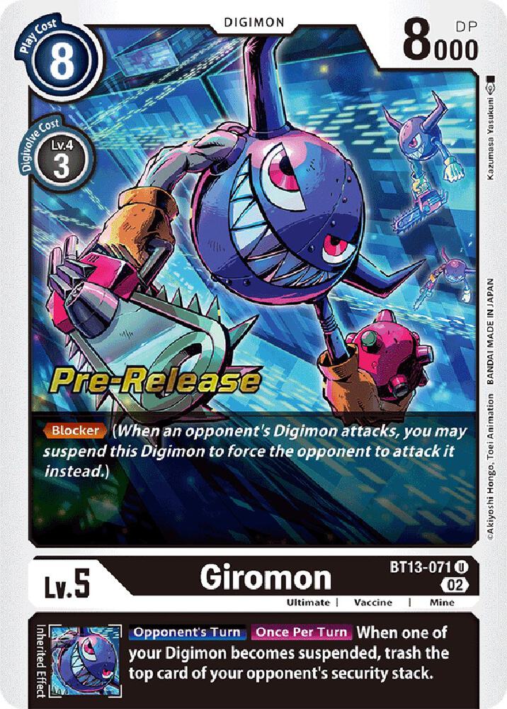 Giromon card image