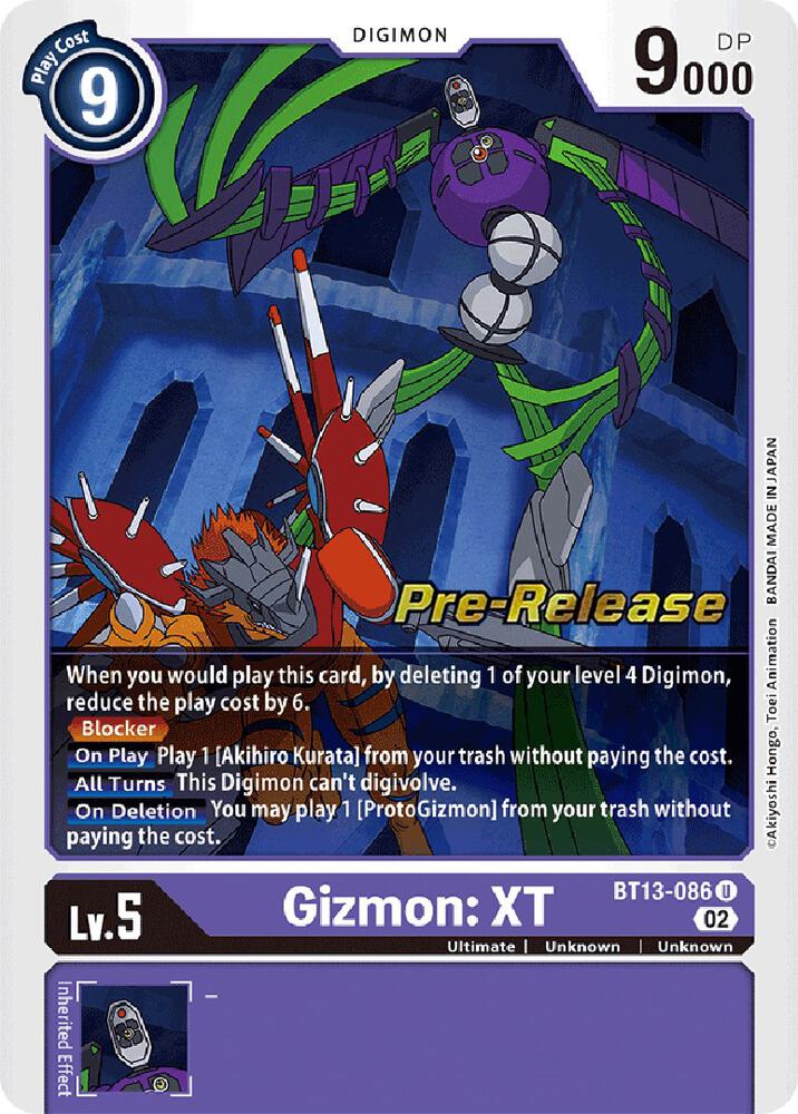 Gizmon: XT card image