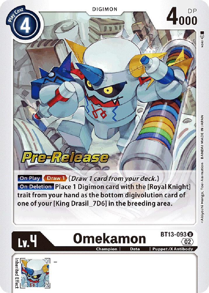 Omekamon card image