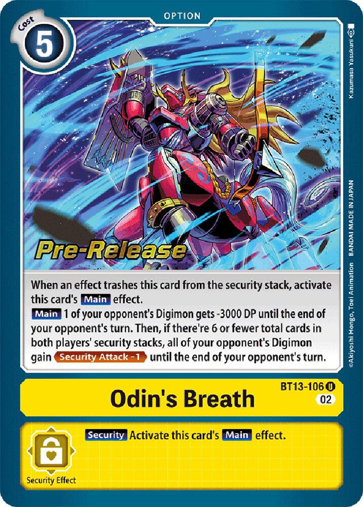 Odin's Breath card image
